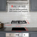 24 In. Built-in Gas Cooktops w/ Thermocouple Protection