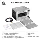 Camplux Outdoor Portable Propane Infrared Steak Grill