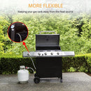 Gasland 0-20 PSI 8 Ft High Pressure Propane Regulator