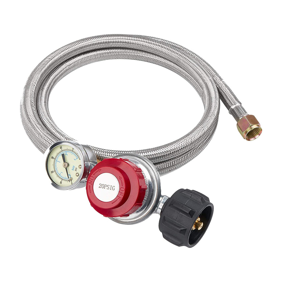 0-20 PSI 8 Ft High Pressure Propane Regulator | Gasland