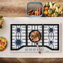 Gasland Chef 36'' Gas Cooktop With 5 Italy Sabaf Burner - Cooking