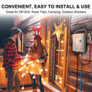 Camplux 1.32 GPM Outdoor Tankless Gas Water Heaters - 5L, White