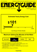 Camplux 1.32 GPM Outdoor Tankless Gas Water Heaters - 5L, White