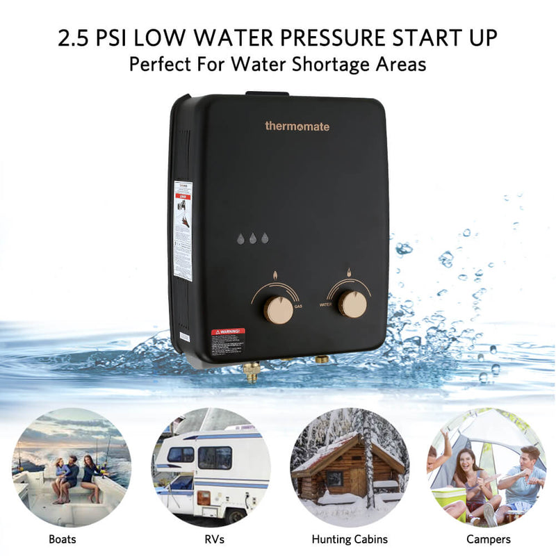 Thermomate Tankless Gas Water Heater - 5L 1.32 GPM