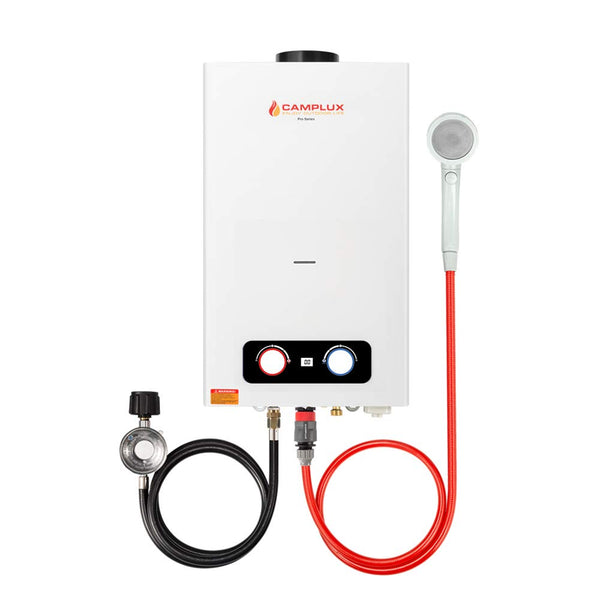 Outdoor Tankless Propane Water Heater - 2.64 GPM