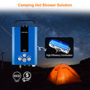 Outdoor Portable Tankless Water Heater-1.58GPM 6L-   Blue