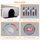 Outdoor Portable Tankless Water Heater- 2.64GPM 10L - Silver