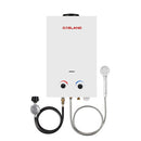 Outdoor Portable Tankless Water Heater- 2.11 GPM 8L-White