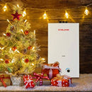 Outdoor Portable Tankless Water Heater- 3.18GPM 12L -White