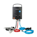 Camplux Black 1.32 GPM Outdoor Tankless Gas Water Heaters w/ 1.2 GPM Water Pump