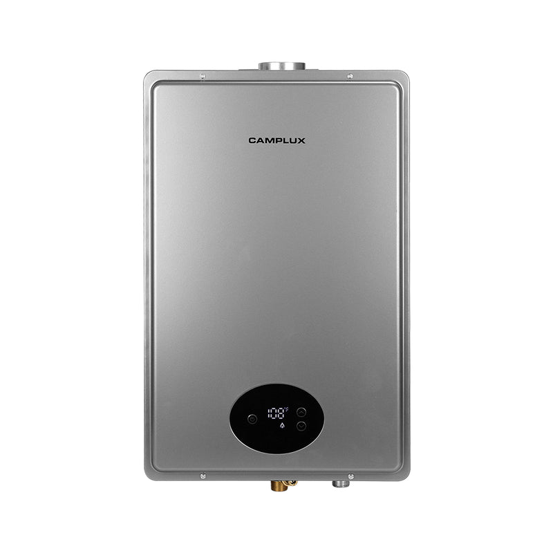 Tankless Nature Gas Water Heater - 5.28 GPM Grey