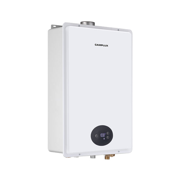 Tankless Nature Gas Residential Water Heater - 6.86 GPM White