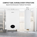 Camplux Tankless Nature Gas Residential Water Heater - 6.86 GPM White