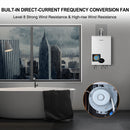 Camplux Tankless Propane Residential Water Heater - 6.86 GPM White