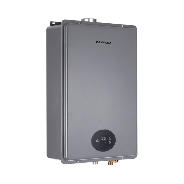 Tankless Nature Gas Residential Water Heater - 6.86 GPM Grey