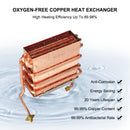 Camplux Tankless Propane Residential Water Heater - 6.86 GPM Grey