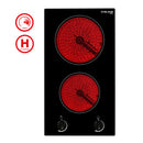 Ceramic  Cooktop-12 inch-Mechanical Knob Control-Black