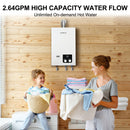 Camplux High Capacity Tankless Natural Gas Residential Water Heater