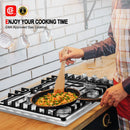 Gasland Chef 30'' Convertible Gas Cooktop w/ Thermocouple Protection