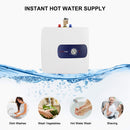 thermomate Electric Mini Tank Water Heater, ES700 6.5 Gallons Point of Use Water Heater for Instant Hot Water Under Kitchen Sink Plugin Cabled 120V 1440W