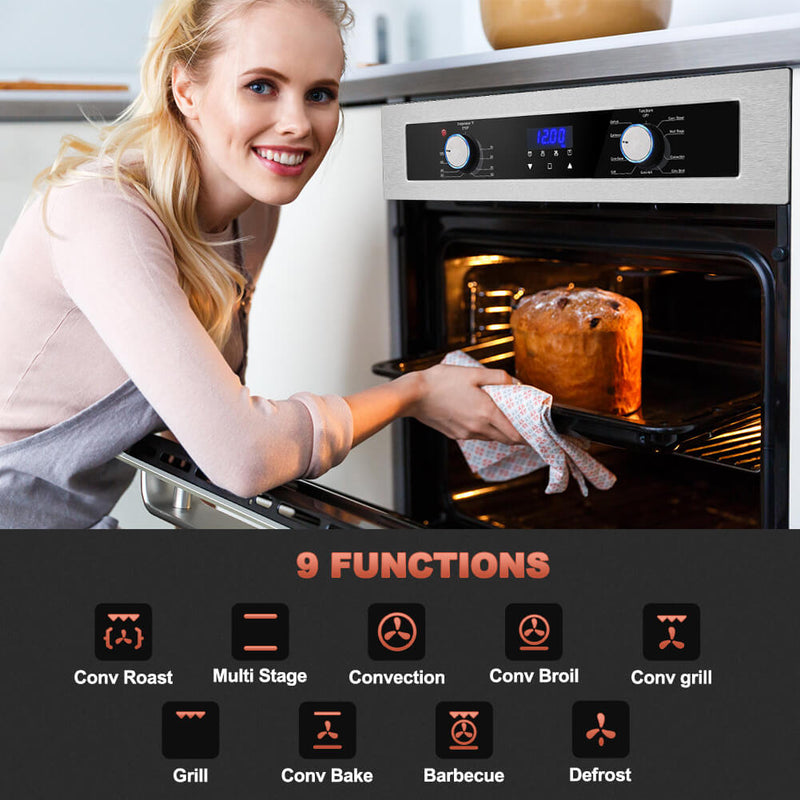 24 Inch Single Wall Oven, thermomate