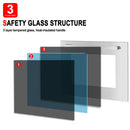 Built-in Electric Oven-Transparent Door-Stainless Steel