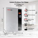 Thermomate Tankless Electric Water Heater - 240V/27kW