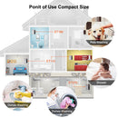 Tankless Water Heater Electric 27kW 240 Volt, thermomate On Demand Instant Endless Hot Water Heater, Digital Temperature Display for Residential Whole House Shower, 114A GRAY