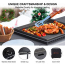 Camplux Outdoor Gas Griddle Grill Combo w/ 2 Burners