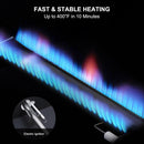 Camplux Outdoor Gas Griddle Grill Combo w/ 2 Burners