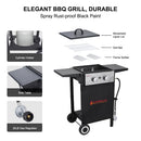 Camplux Outdoor Gas Griddle Grill Combo w/ 2 Burners