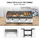 Camplux Propane Gas Grill Griddle - 33,000 BTU