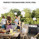 Camplux Propane Gas Grill Griddle - 33,000 BTU