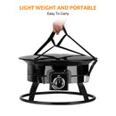 Camplux Outdoor Portable Propane Gas Fire Pit - Auto-Ignition