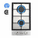 12 In. Convertible Gas Cooktops w/ Thermocouple Protection