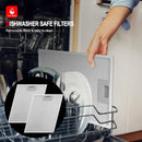 36''Wall Mount Vent Hood with Tempered Glass -Push Button Control-Black