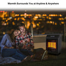 Portable Cabinet Heater -18,000 BTU Warm Area up to 450 sq. ft- Brown