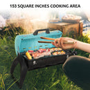 Camplux Portable Gas Grill w/ Thermometer - 153 Square Inches