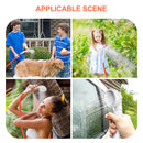 Cabezal de ducha de mano Camplux con interruptor de encendido/apagado