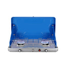 Propane Gas Camping Stove w/ 2 Burner - 20,000 BTU