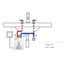 Camplux Electric Mini Tank Water Heater - 1.3 Gallon