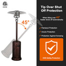 87''Outdoor Patio Heater-Warm Area Up to 132 sq. ft - Bronze