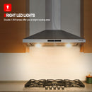 Gasland Chef 30'' Wall Mount Kitchen Hood - Ducted/Ductless - Working