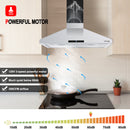 Gasland Chef 30'' Wall Mount Kitchen Hood - Ducted/Ductless - Power