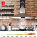 Gasland Chef 36'' Wall Mount Kitchen Hood - Ducted/Ductless - Power