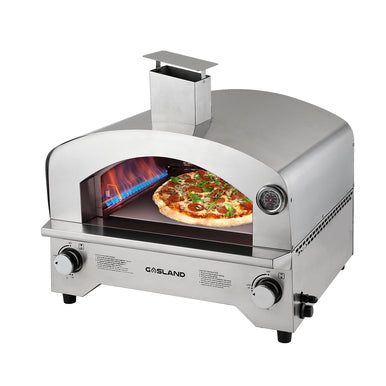 Outdoor Pizza Oven-Maximum Temperature 872°F-Stainless Steel