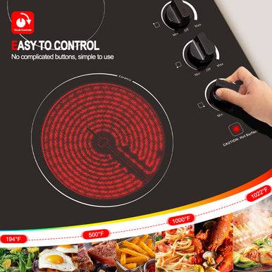 Cooktop Mech Ceramic Cooktop - Mechanical Knob Control | Gasland Chef
