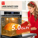 30''Built-in Electric Wall Oven-10 Functions-Stainless Steel