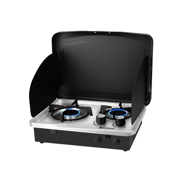 Camplux Pro Built-in 2 Burner Propane RV Gas Cooktop