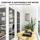 Camplux Residential Outdoor Tankless Water Heater - Propane Gas 5.28 GPM